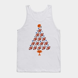 Football Christmas Men Women Kids Football Ugly Christmas Tank Top